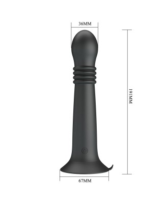 Pretty Love Stellan Thrusting Rotating Wand Massager – 23 cm