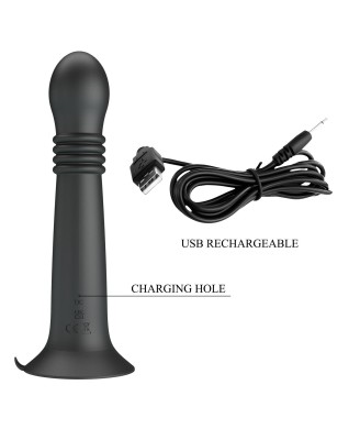 Pretty Love Stellan Thrusting Rotating Wand Massager – 23 cm
