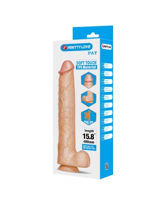 Pretty Love Pat – Realistic Dildo 15.8"