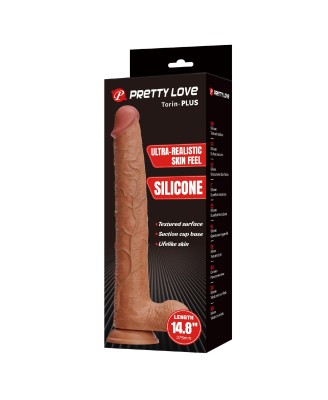Pretty Love Torin-PLUS – Realistic Silicone Dildo 14.8"