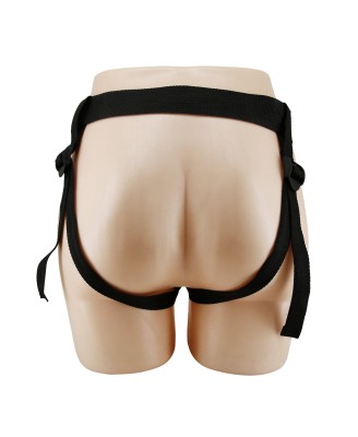 PRETTY LOVE - Mavis Flesh, Universal Strap-On Harness, Dildo 7.4'' TPR