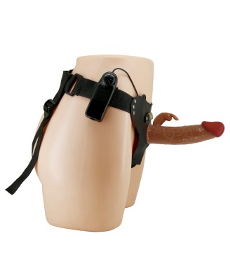 PRETTY LOVE - Marion, Universal Strap-On Harness, Dildo 7.4''TPR, multi-speed vibration
