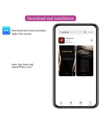 FRANZ, 10 vibration functions Mobile APP remote control
