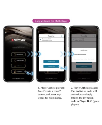 FRANZ, 10 vibration functions Mobile APP remote control
