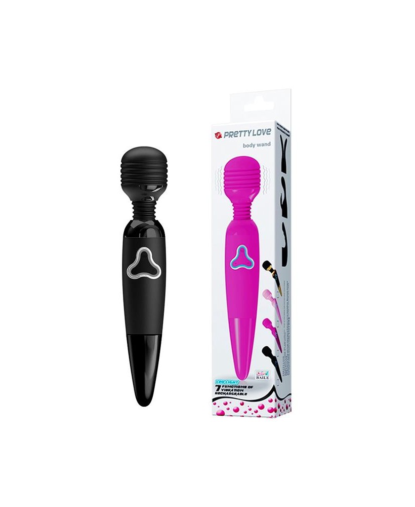 PRETTY LOVE - BODY WAND BLACK 7 FUNCTION