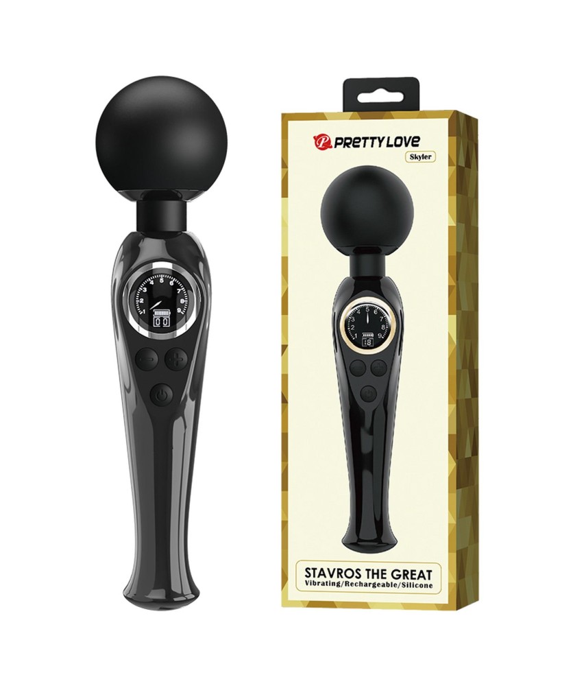 PRETTY LOVE - Skyler Black, 10 vibration functions 9 speed levels
