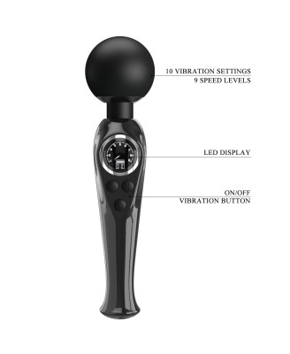 PRETTY LOVE - Skyler Black, 10 vibration functions 9 speed levels