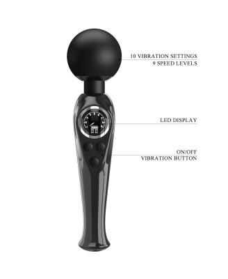PRETTY LOVE - SKYLER, 10 vibration functions 9 speed levels, Silicone ABS