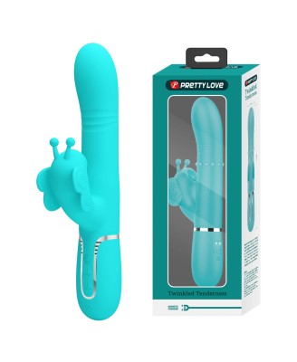 Pretty Love Twinkled Tenderness Turquoise – Rabbit Vibrator