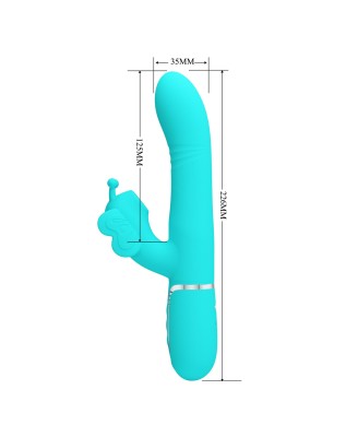 Pretty Love Twinkled Tenderness Turquoise – Rabbit Vibrator