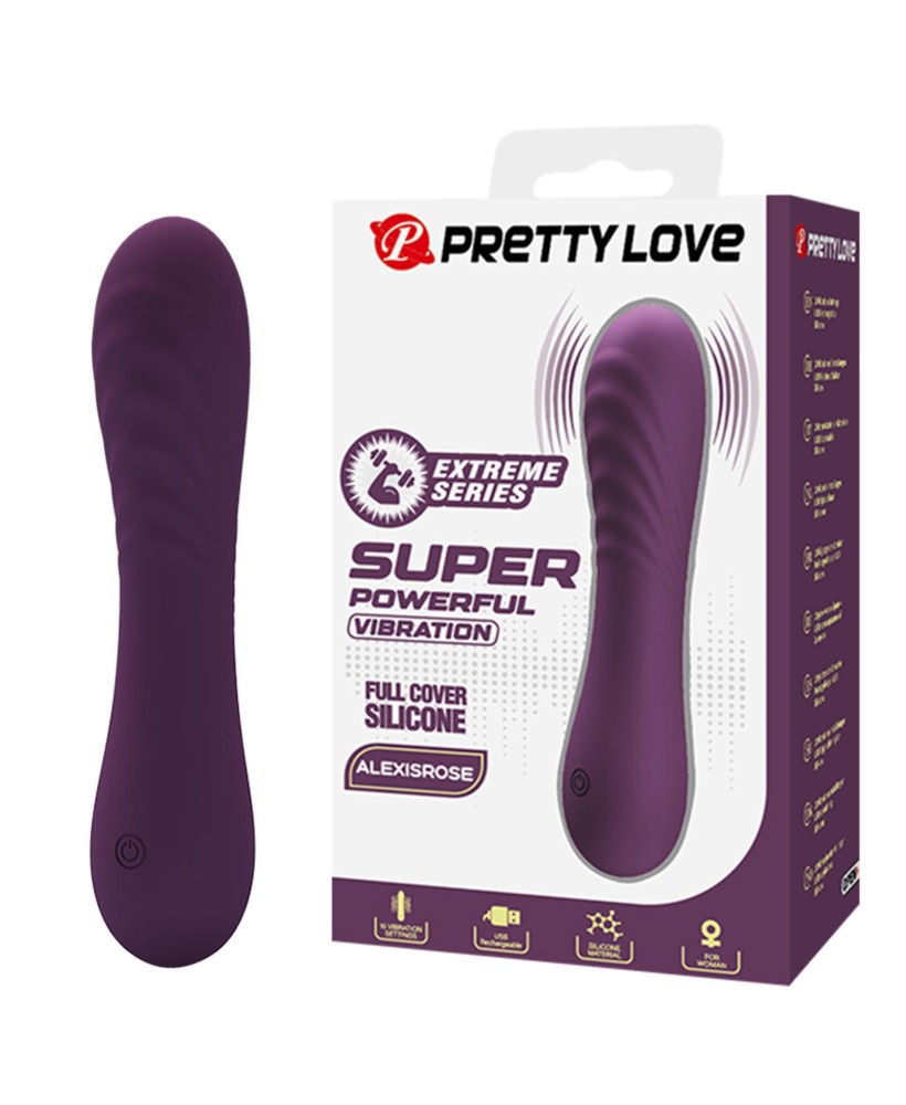 Pretty Love AlexisRose Purple – Powerful Vibrator
