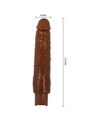 Pretty Love Soren Realistic Vibrating Dildo (Brown Edition)