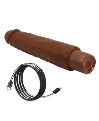 Pretty Love Soren Realistic Vibrating Dildo (Brown Edition)
