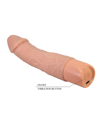 Pretty Love Jermaine – Realistic Vibrating Dildo 7.7"