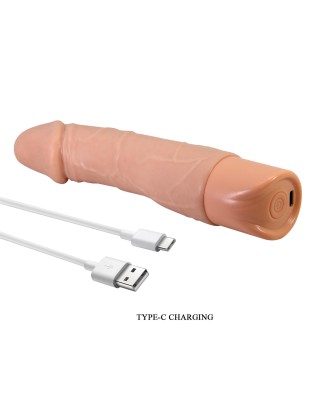 Pretty Love Jermaine – Realistic Vibrating Dildo 7.7"