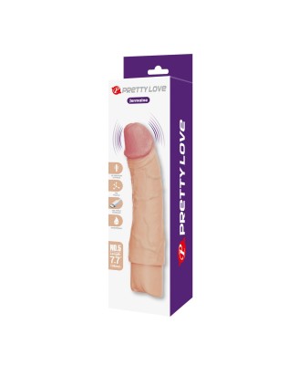 Pretty Love Jermaine – Realistic Vibrating Dildo 7.7"