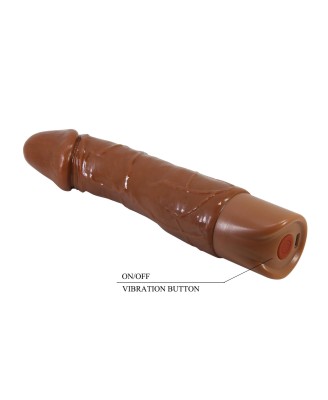 Pretty Love Jermaine Brown – Realistic Vibrating Dildo 7.7"
