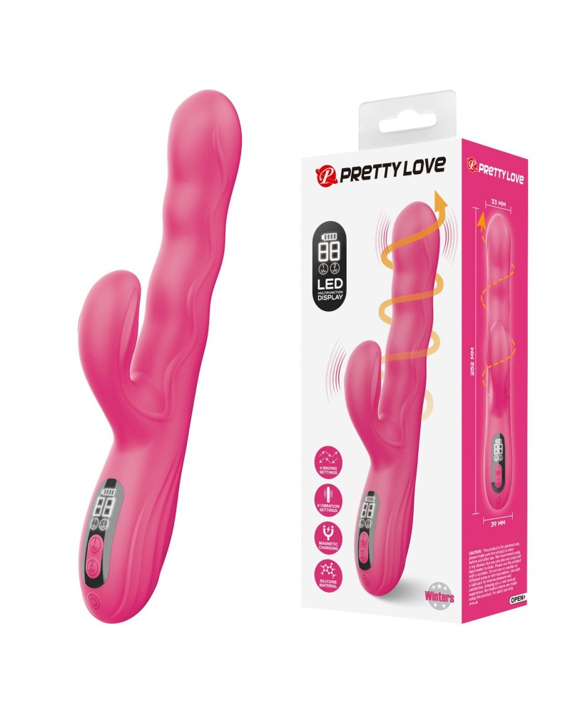 Pretty Love Winters Pink – Rotating Rabbit Vibrator