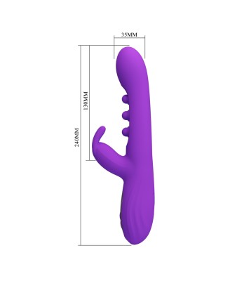 Pretty Love Sabien Purple – Thumping Rabbit Vibrator