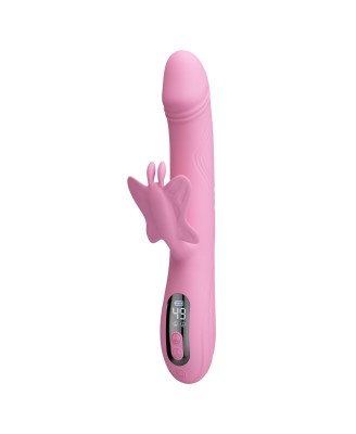 Pretty Love Bella Pink – Butterfly Rabbit Vibrator