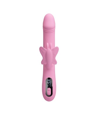 Pretty Love Bella Pink – Butterfly Rabbit Vibrator