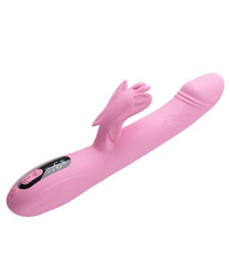 Pretty Love Bella Pink – Butterfly Rabbit Vibrator