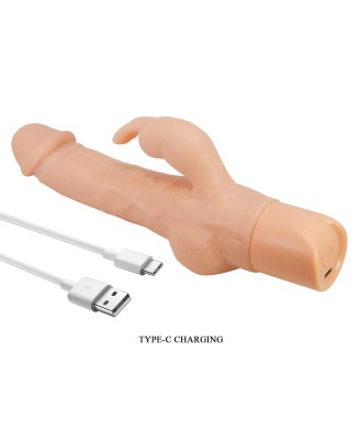 Pretty Love Ellison Flesh – Rabbit Realistic Vibrator