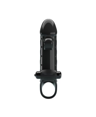 PRETTY LOVE - ROMANCE - VIBRATING PENIS SLEEVE BLACK