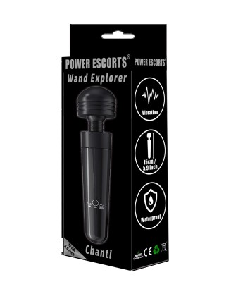 Wnd Explorer -Chanti-Vibrator 15cm-Black