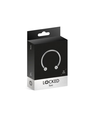 Locked Torc 35 mm - pierścień erekcyjny (Size: T2)