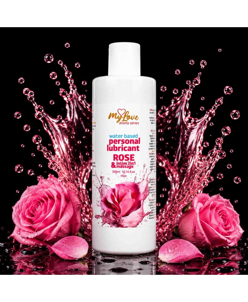 MyLove Aroma Series IntimMassage 2in1 Rose 300 ml
