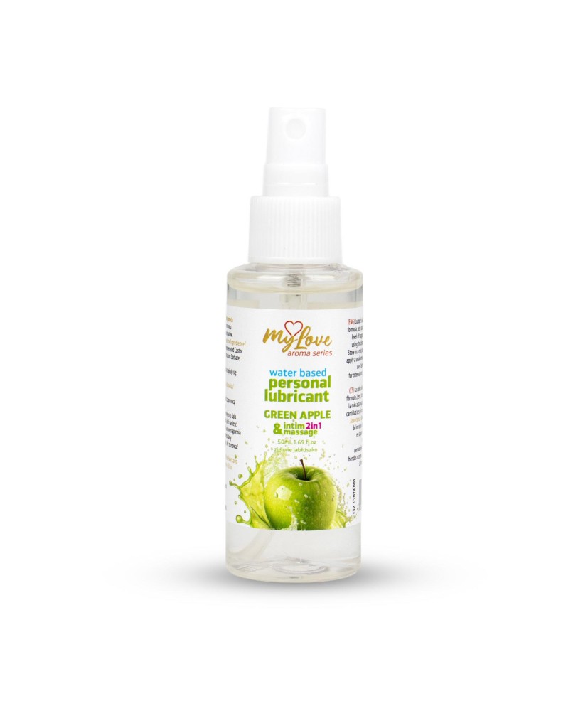 MyLove Aroma Series IntimMassage 2in1 Green Apple 50ml