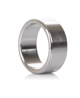 Alloy Metallic Ring - M Silver
