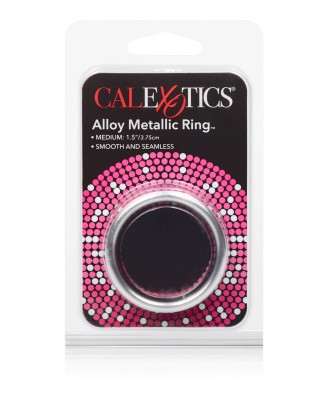 Alloy Metallic Ring - M Silver