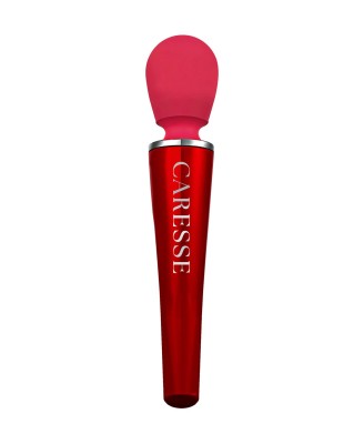 Caresse Compact Wand Massager red