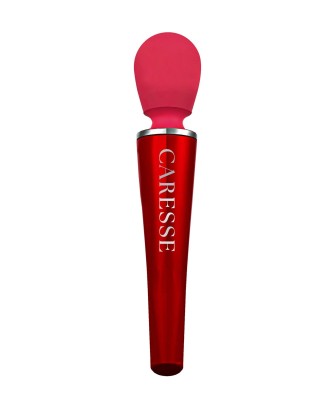 Caresse Compact Wand Massager red