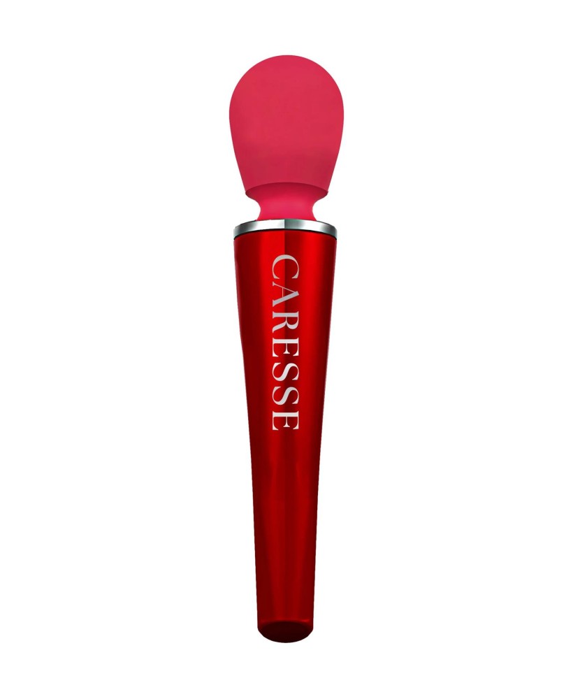 Caresse Compact Wand Massager red