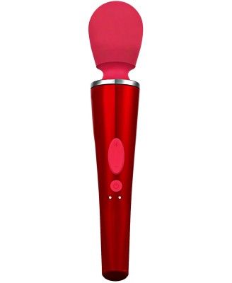 Caresse Compact Wand Massager red