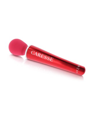 Caresse Compact Wand Massager red