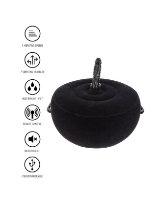 Inflatable Fuck Seat w. Remote Black