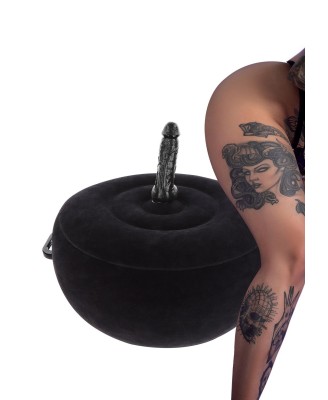Inflatable Fuck Seat w. Remote Black