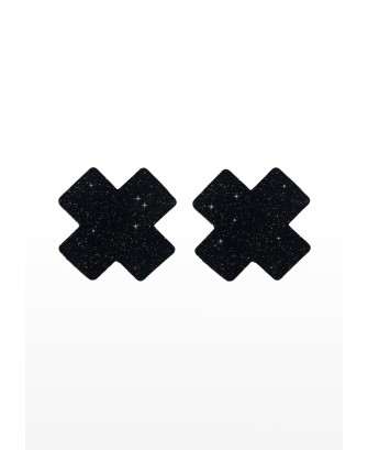 Nipple X Covers Black