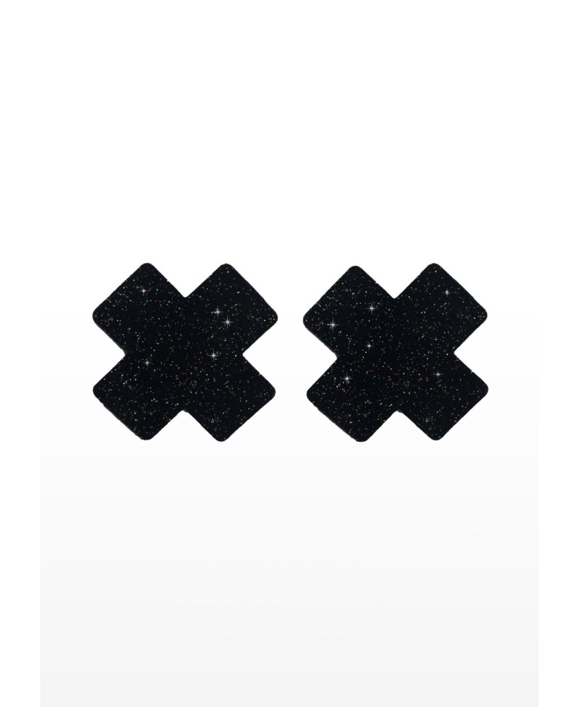 Nipple X Covers Black
