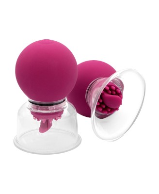 Vibrating Rotating Nipple Clitoral Pump