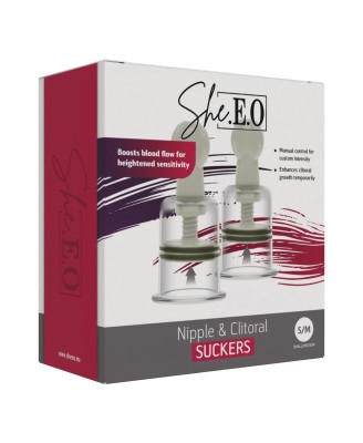 Nipple Clitoral Suckers S/M