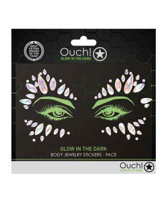 Body Jewelry Stickers - Face