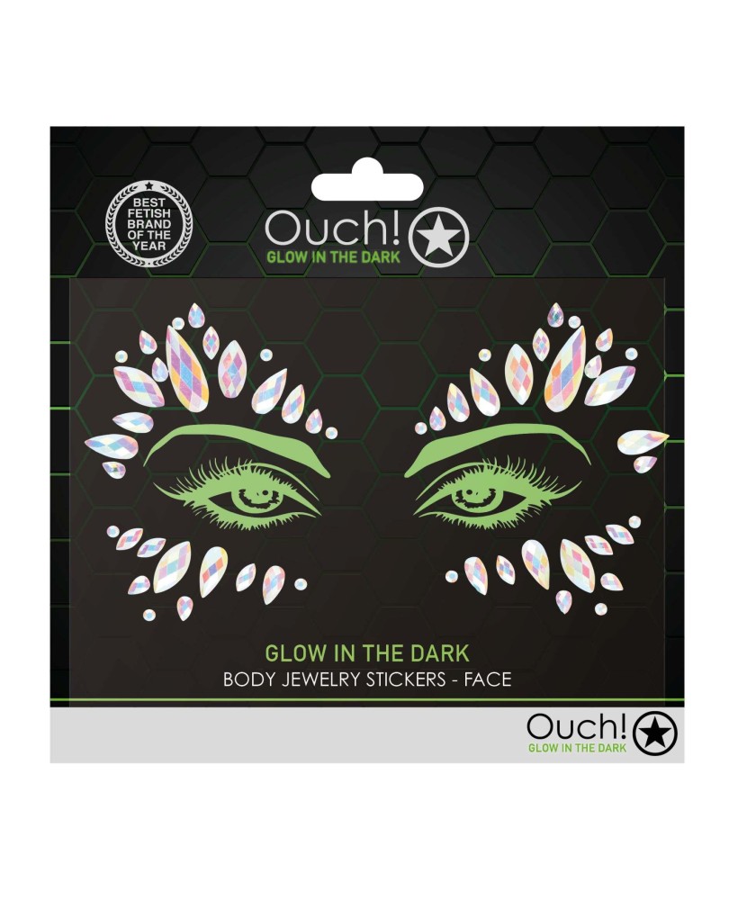 Body Jewelry Stickers - Face