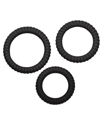 Lust 3 Cock Rings black