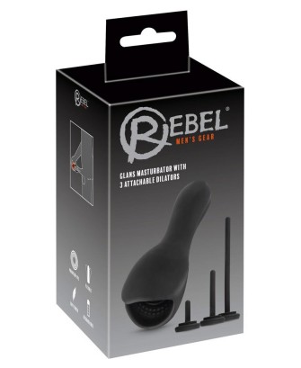 Rebel Glans Masturbation w.3Di