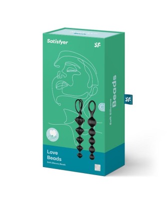 Zestaw - Satisfyer Love Beads (set of 2) (Black)
